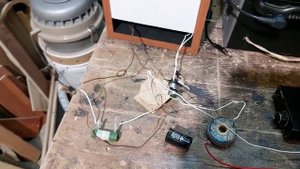 Динамик 3гд32 в ТЛ с лентой на ВЧ