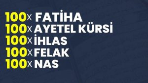 Ayetel Kürsi Nas Felak İhlas Fatiha Sureleri | CENNET HALKI