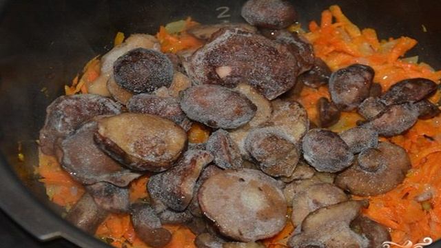 Постный грибной суп в мультиварке