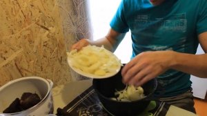 Мясо медведя, приготовленное в русской печи