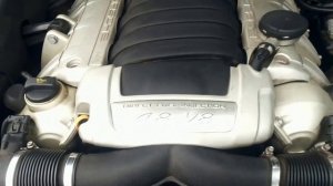 Porsche Cayenne 4.8 Стук в двигателе Порш Кайен