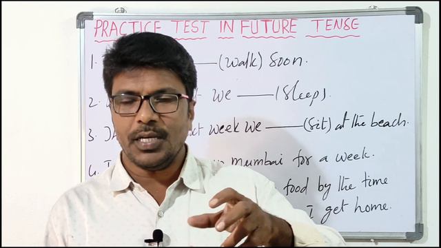 Test- 04/Practice test of future tense?/Fill in the blanks with Verbforms?/OUR MASTER english cours