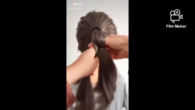 ТикТок !ЛЕГКИЕ прически за 5 минут/Для начинающих! смотреть онлайн