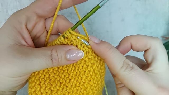 Подробный мастер класс. Простые следки на двух спицах.