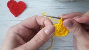 Как связать сердечко крючком?ПОКАЗЫВАЮ ПОДРОБНЫЙ МАСТЕР-КЛАСС.