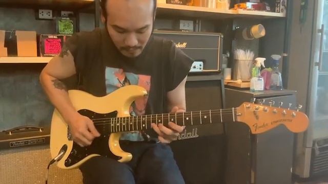 Fender Stratocaster 1979 Vintage White смотреть онлайн