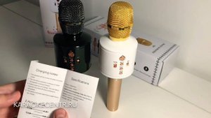 Видеообзор беспроводного караоке микрофона Q 8