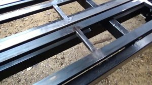 Мой новый прицеп платформа для пчел. Его обустройство