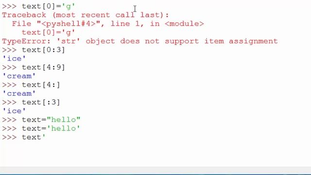4. Strings [Python 3 Programming Tutorials]