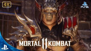 Mortal Kombat 11.Ultimate.Прохождение Сюжета.Часть 1.Дрожь Времени.Битва Канов.MK 11.PS5.4K.