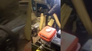 Конусной дровакол на мотоблок.