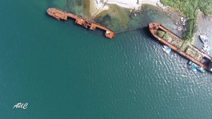 Камчатка! Морская прогулка! Искали китов, а нашли заброшенные корабли и таинственное озеро! 4K