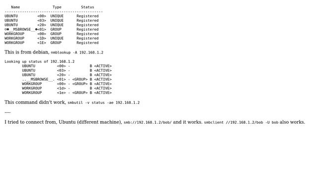 Cannot access home directories from remote MS-Windows 10, using samba server on debian 9 смотреть онлайн