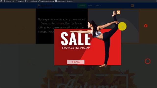 Popups in Elementor PRO смотреть онлайн