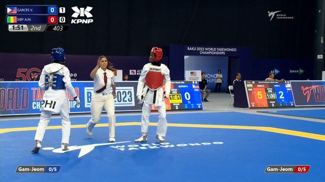 403 R64 Women 46kg PHI GARCES V MLI SIBY A M смотреть онлайн