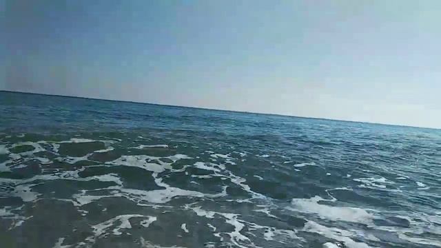 Лептокария, Греция. Побережье Эгейского моря осенью