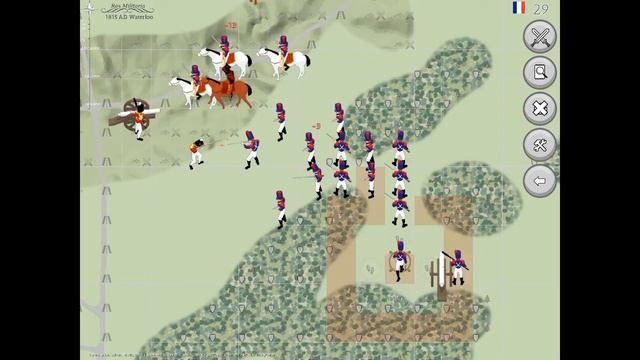 Res Militaria Napoleon - 1815 AD Waterloo scenario (end of battle and victory) смотреть онлайн