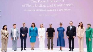 Супруга Вучича выступила на саммите в Киеве с Еленой Зеленской