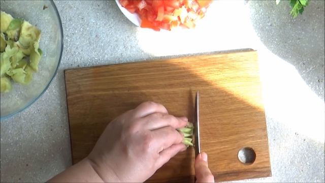 Салат к Шашлыку из Баклажанов