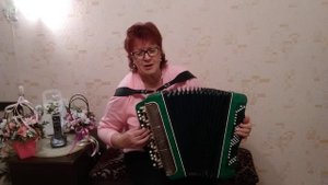 КРАСИВЕЙШАЯ  ПЕСНЯ   "РОЗОВЫЙ   РАССВЕТ"   ИРЕНА  ШЕМИС (баян).