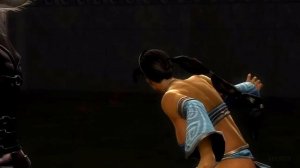 Mortal Kombat Shao Kahn Kills Shang Tsung Scene