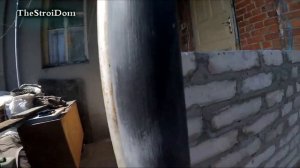 █ Тамбур ПРИСТРОЙКА к ДОМУ, демонтаж старого и строим новый