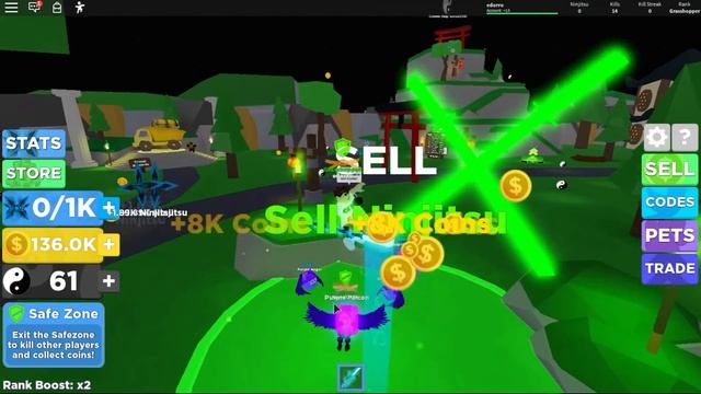 ЗАЩИТИЛ МЛАДШЕГО БРАТА ОТ ЗЛЫХ НИНДЗЯ КАЧКОВ! СИМУЛЯТОР ЛЕГЕНДА НИНДЗЯ ROBLOX смотреть онлайн