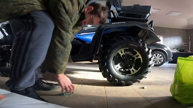 Гаражные работы с CForce 600