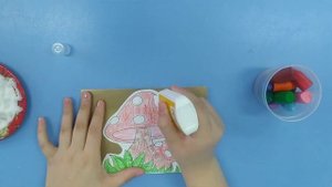 Мастер-класс "Рисование солью по клею ПВА"