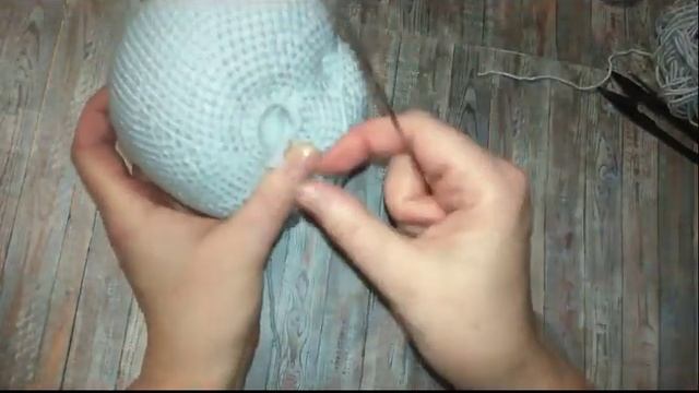 Зайчонок Тишка. Как связать зайку. Часть 3. смотреть онлайн