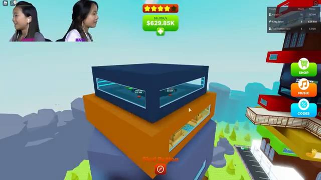 We built the TALLEST TOWER in Roblox! | Roblox: Tower Tycoon смотреть онлайн