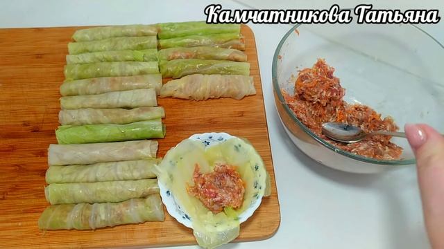 Когда есть Капуста и Немного Фарша Сразу Готовлю это блюдо! смотреть онлайн