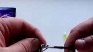 Крепление светлячка на кончик удилища