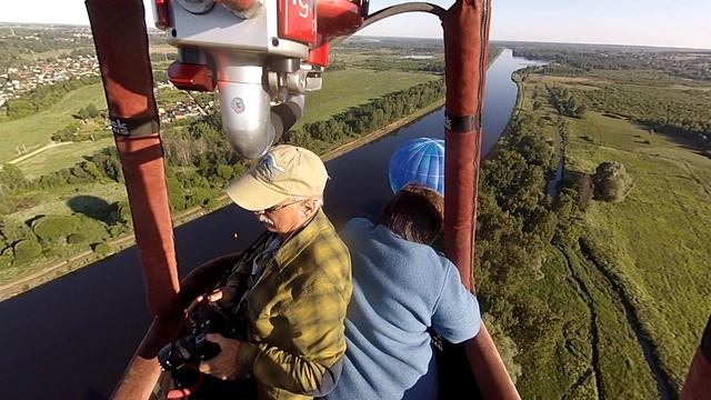 На воздушном шаре по Подмосковью смотреть онлайн