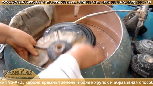 Полировка шлифпорошками
