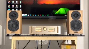 BRZHIFI Pure Class A, A-100 power amplifier Summer Audio A-401 mini bookshelf speaker