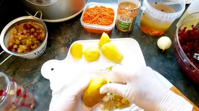 Как   быстро и просто запечь  картошку в мундире  для  винегрета ?!