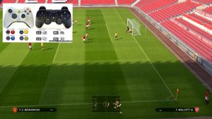 Обучение PES17 . Угловой (подаем , разыгрываем...)