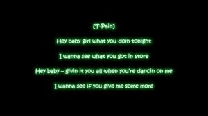 Pitbull ft. T-Pain - Hey Baby (Lyrics+HD)
