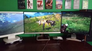 Играем на ТРЁХ мониторах с разным разрешением. Nvidia Surround