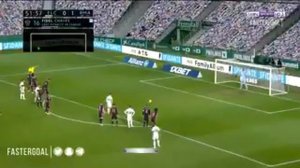 Celebración ‘a lo Ramos’: Fidel Chaves anota el 1-1 del Real Madrid vs Elche