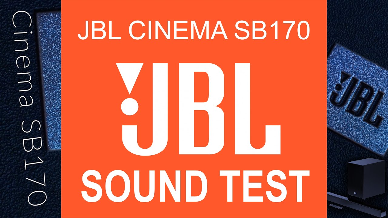 Саундбар с беспроводным сабвуфером JBL Cinema SB170. ТЕСТ ЗВУКА / ЗАПИСЬ звука НА РЕКОРДЕР