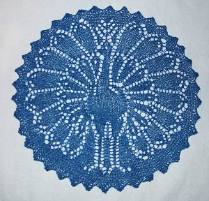 1-я часть. Топ узором Павлин. На любой размер.