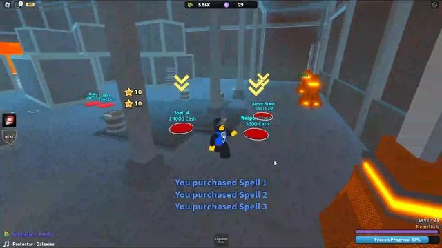 I Completed The CHAINSAW TYCOON In Mage Tyccon! (Roblox) смотреть онлайн