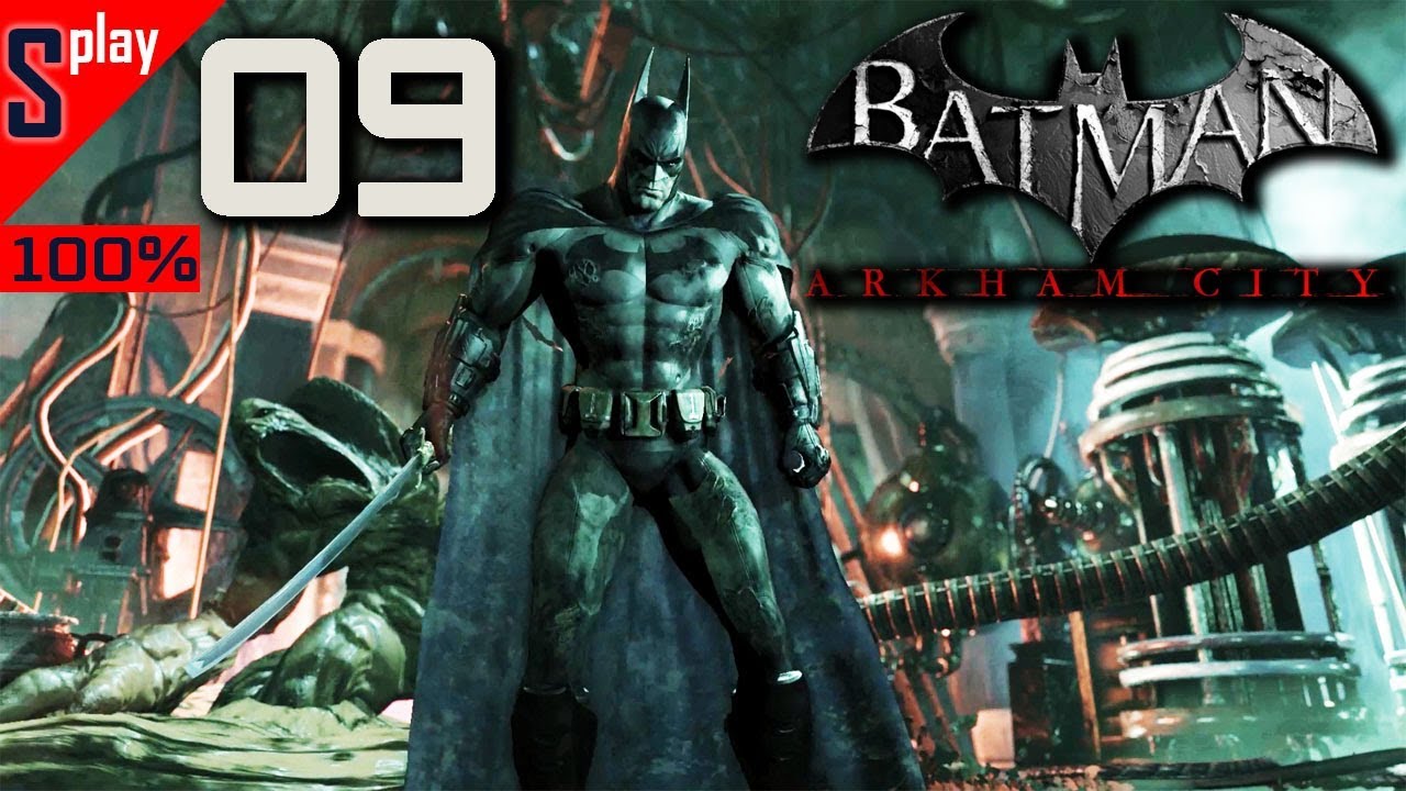 Batman Arkham City на 100% (сложно) - [09] - Маски сброшены (финал сюжета) (s-play, splay)