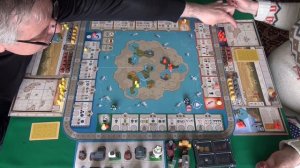 305 Эпохи 1/2 часть - играем в настольную игру. Tapestry board game.