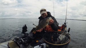 Unterwegs im Flachwasser, Kajakangeln auf Barsch und Zander