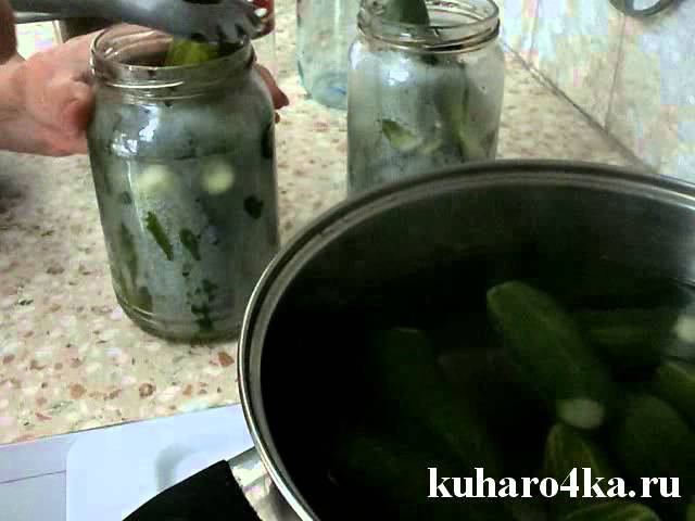Огурцы на зиму по-быстрому, без стерилизации смотреть онлайн