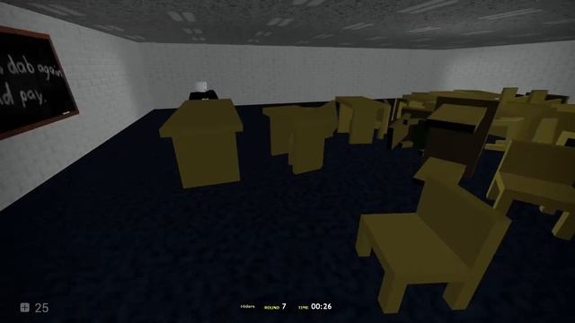 HIDING FROM BALDI! - Garry's Mod Gameplay - Gmod Baldi's Basics Hide and Seek смотреть онлайн