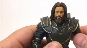 World of Warcraft Jakks Pacific WARCRAFT MOVIE 6" LOTHAR Action Figure Toy Review